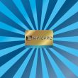 Gold vip card