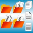 Seven web icons
