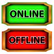 Online and offline icon 