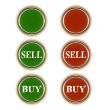 Green and red buttons