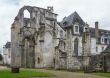 the ruins of the Saint Wandrille abbey in northern France