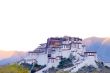 Landmark of the famous Potala Palace in Lhasa Tibet