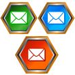 Four mail icons