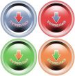 Four multi-colored buttons download