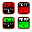 Red and green button download