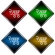 Set from four icons a buy