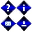 Four web icons