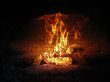 Flame in the furnace