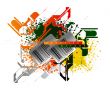 colored Abstract background