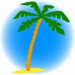 Palm tree drawing