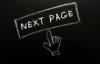 `Next Page` button with a cursor hand