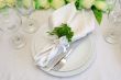 Fragment serving festive table