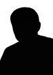 Silhouette of the man