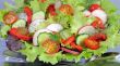 Summer salad of fresh vegetables