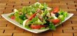 Vegetable salad with tuna and egg