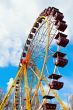 Ferris wheel - vertical view