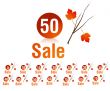 Sales and discount concept