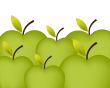 Art illustration for fresh and healthy fruit