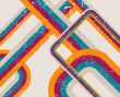 retro background