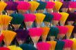 Colorful incense