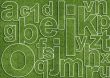 Abstract alphabet 