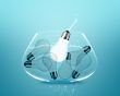 glowing Light bulb