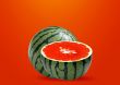 Water melon and Orange inside