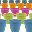 plastic garden pot