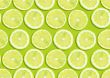 seamless background of fresh lemon slices