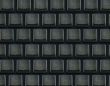 Keyboard with blank buttons