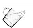Glass with water 
