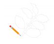 Sharpened Yellow pencil 