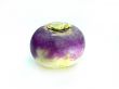 purple headed turnips on white background 