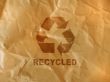 brown crumpled paper