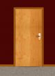 apartment wooden door