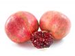 pomegranate isolated on white background