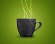 black mug