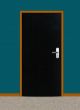 apartment wooden door