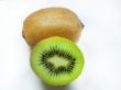 kiwi fruit on white background 