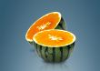 Water melon and Orange inside