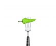 Green Chili pierced by forks