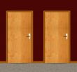 apartment wooden door