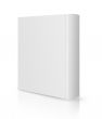 Blank book cover white 