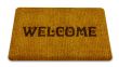 welcome cleaning foot carpet 