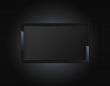 Black LCD tv