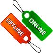 Online and offline icon