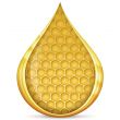 Honeycomb in drop