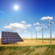 windmill and photovoltaic