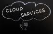 Cloud services with hand cursor