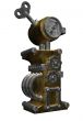steampunk letter i